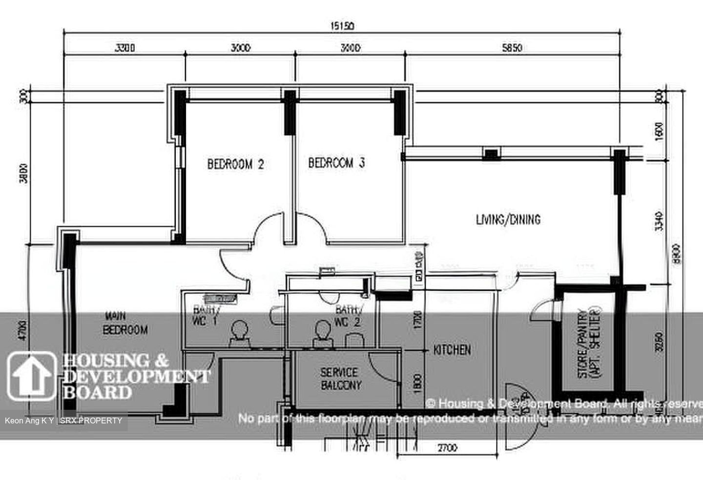 Blk 699C Hougang Street 52 (Hougang), HDB 4 Rooms #574785631
